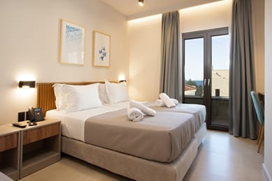 Premium Family Suite – Sea View with Balcony & Kitchenette