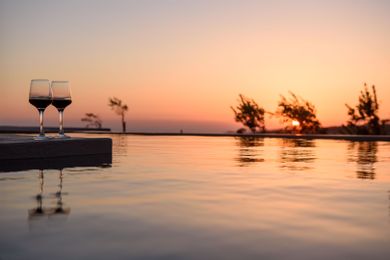 Queen Albus Villa with Private Pool Sunset View