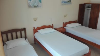 Triple Room With Two Twin Beds and a Sofa Bed with Balcony