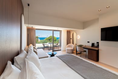 Deluxe Triple Room with Partial Sea View 32m²