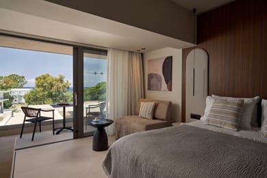 Deluxe Double Room with Partial Sea View 25m²
