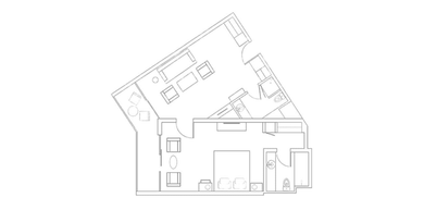 One Bedroom Sea View Suite