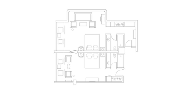 Family Connecting Junior Suite with Veranda Sea View