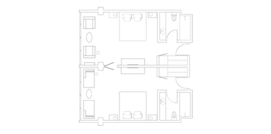 Family Connecting Superior Sea View Rooms