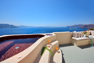 Archon Villa with Caldera View (outdoor jacuzzi)