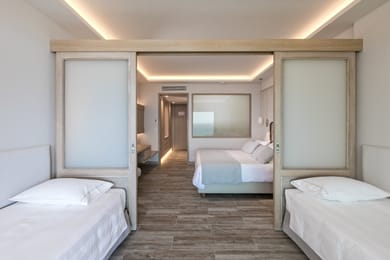 Sea View Family Room with sliding doors