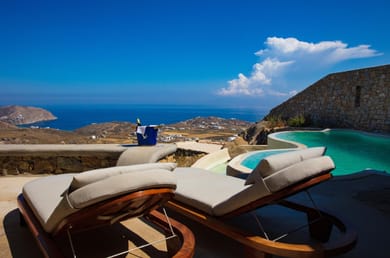 Amalthia Superior Suite – Private Pool & Outdoor Jacuzzi Retreat with sea view