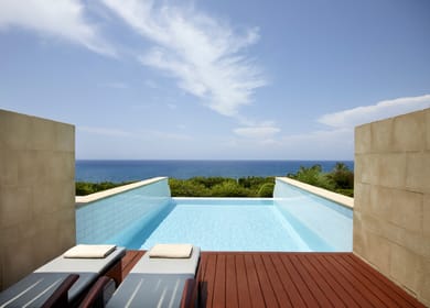 Amus Suite with Private Pool Sea View