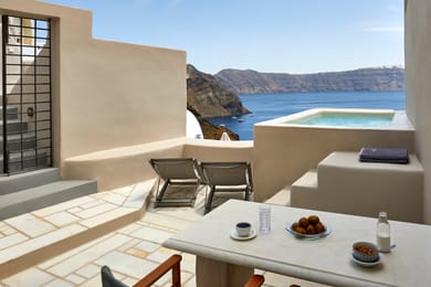 Amaya Bliss Villa | Caldera View-Outdoor Hot Tub