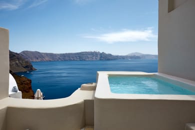 Amaya Bliss Villa | Caldera View-Outdoor Hot Tub