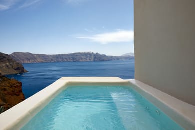 Amaya Bliss Villa | Caldera View-Outdoor Hot Tub