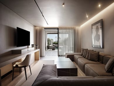Two-Bedroom Suite Partial Sea View with Private Pool