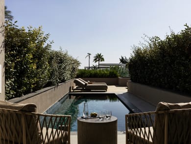 Two-Bedroom Suite Partial Sea View with Private Pool