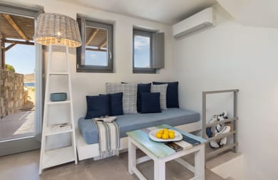 2 Bedroom Beachfront Family Maisonette - Ammoa Beach Residences