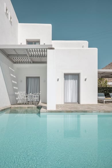 Mediterranean Sea View Suite with Private Pool [42m²]