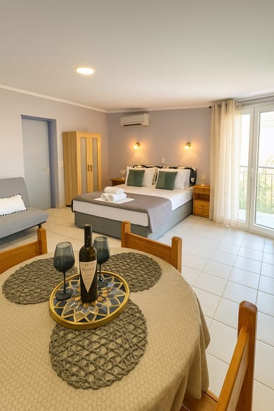 Deluxe Triple  Studio Sea View