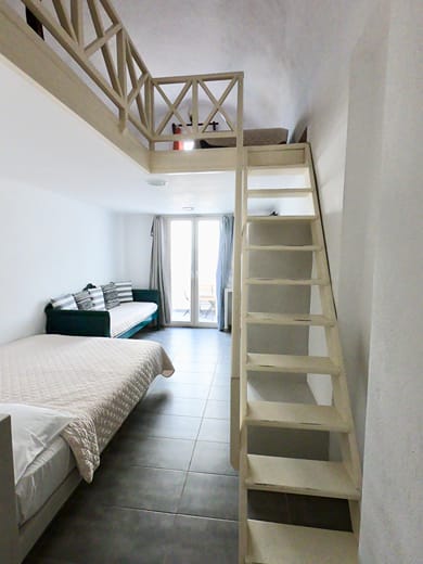 Maisonette with balcony and Pool View