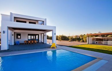 Villa Hestia - Lahania Superior Beachfront Villa with Jacuzzi