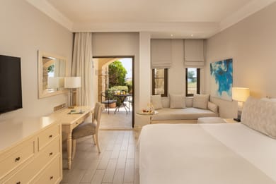 Deluxe Double Room Private Pool Golf & Sea View