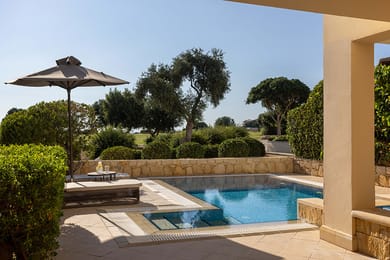 Aphrodite Suite with Private Pool Golf & Sea view