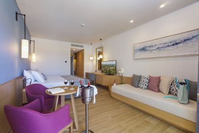 Junior Suite with Balcony & Sea View | ASTERIAS