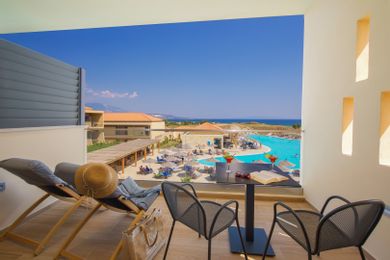 Junior Suite with Balcony & Sea View | ASTERIAS