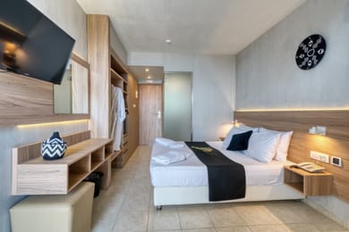 Double + Extra Bed Room with Pool / Garden View