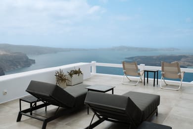 AQUA MARINE SUITE - Panoramic Sea View - Private Terrace and Outdoor Swimming Pool
