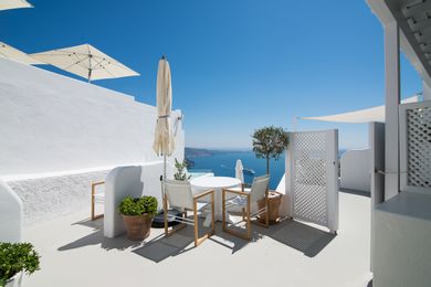 SENIOR SUITE - Caldera & Volcano Sea View - Private Outdoor Tub 