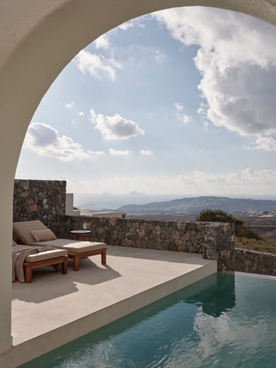 Superior Suite Sea View with Heated Private Pool