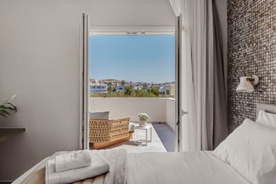 Deluxe Room with Premium Garden View Balcony & Lounge Beds
