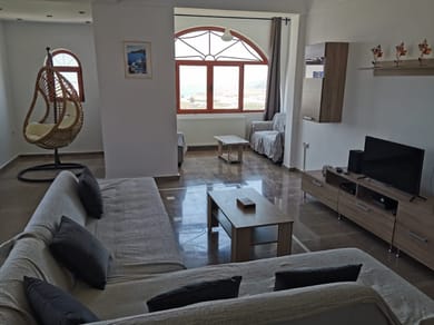 Two Bedroom Apartment with Indoor Jacuzzi Sea and Sunset View