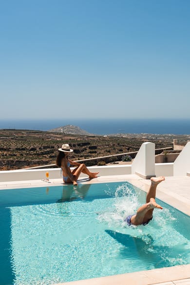 Executive Suite with Private Pool and Sea View