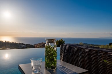 Grand Villa with Private Heated Pool - with Panoramic View