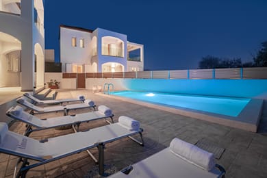 Astarte Villas - The Serene Retreat  Coral Bleu Villa with Private Pool