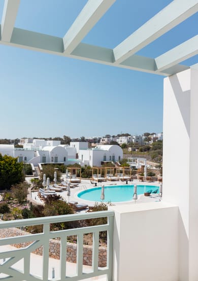 Honeymoon Suite with in room open walk in shower