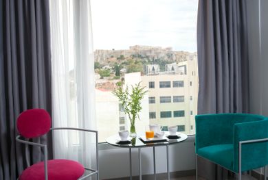 Classic Double Room with Acropolis View