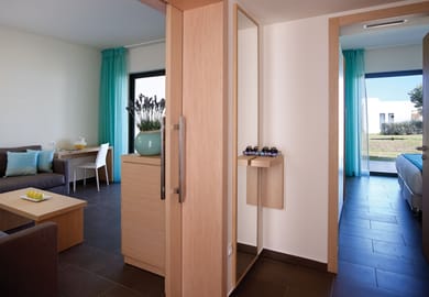 One Bedroom Family Room Inland View