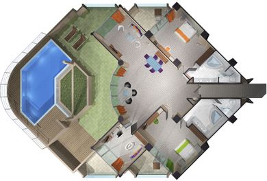 Ambassador Suite Sea View with Personal Pool Signature Collection