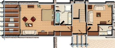 Ambassador Beach Villa Sea View with Personal Pool - 2 Bedrooms Signature Collection