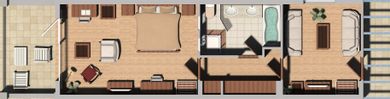Deluxe Family Suite Sea View