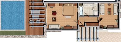 Prestige Family Bungalow Sea View with Personal Pool Signature Collection