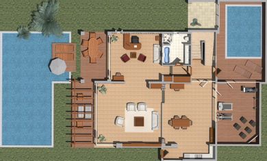 Presidential Beach Villa Sea View with Personal Pool (350 sqm) Signature Collection