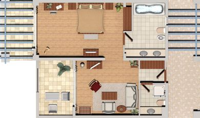 Superior Family Suite with Sea View