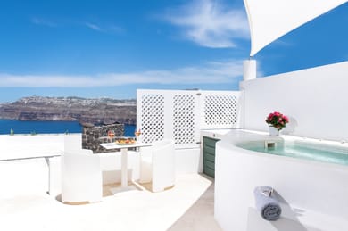 Standard Room with Hot Tub and Caldera View