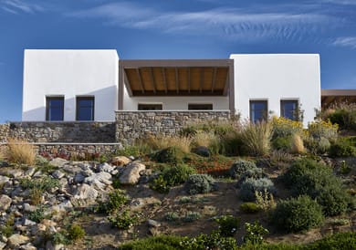 3 Bedroom | Rose Villa with Private Heated Pool | Mykonos Town - Megali Ammos