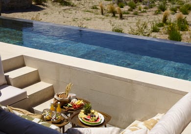 2 Bedroom | Freesia Villa with Private Heated Pool | Mykonos Town - Megali Ammos