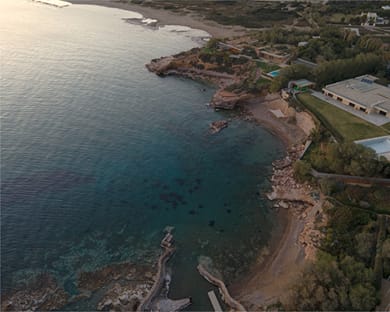 Sounio Black Villa |  Legrena | Sounio