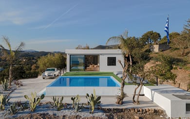 Sounio Black Villa |  Legrena | Sounio