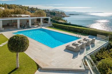 Paradise Beachfront Villa Athenian Riviera | Ag. Marina 194 00
